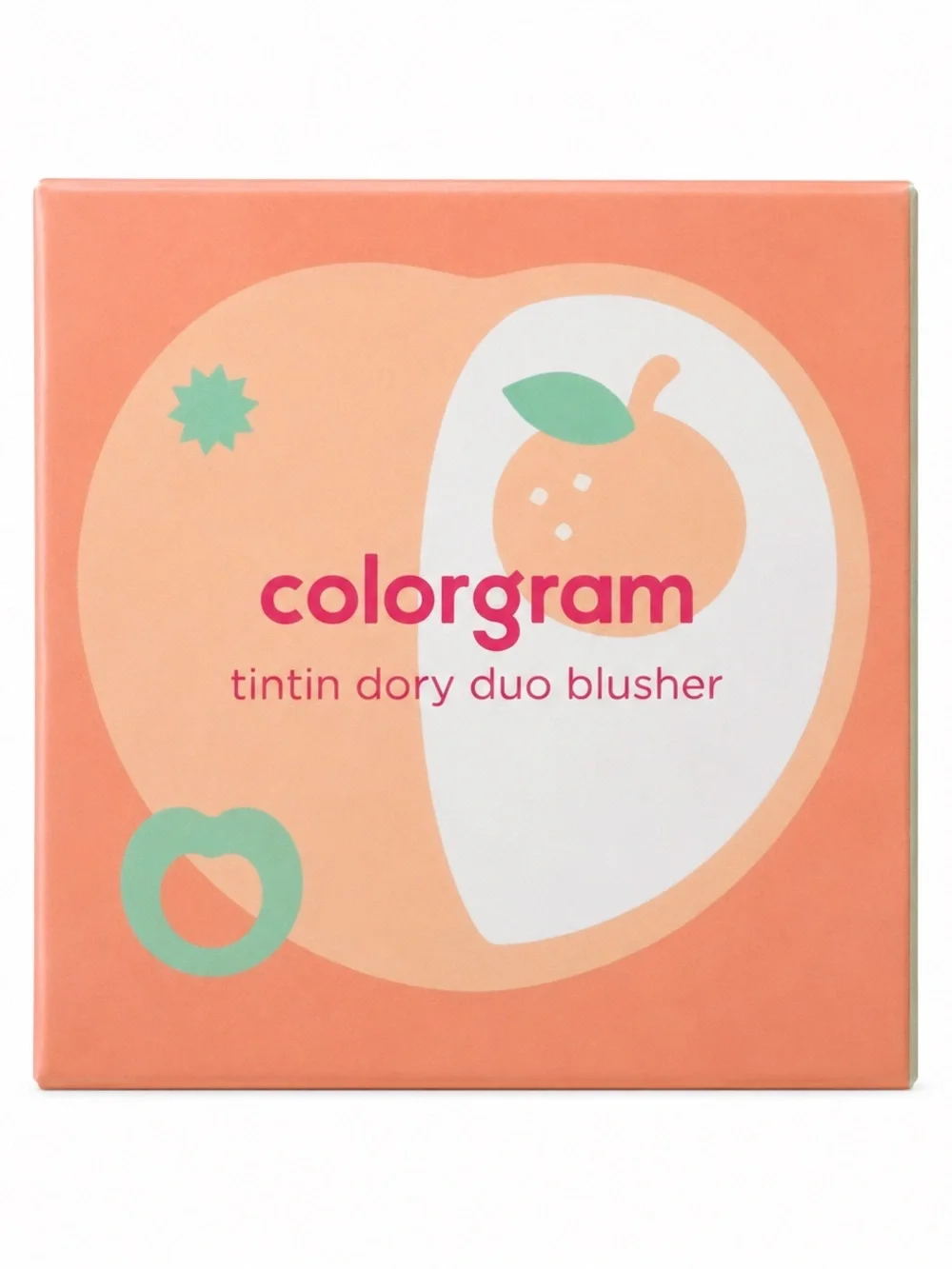 Tintin Dory Duo Blusher • Tangerine Duo • NEW IN BOX